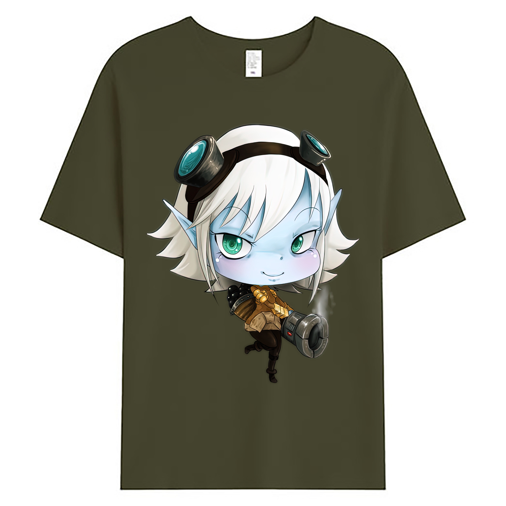 （画像用） リーグ・オブ・レジェンド League of Legends LOL 綿100％ メンズ半袖Tシャツ｜肌触りやわらか＆通気性